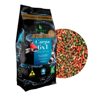 Ração Poytara Carpa Premium 6x1 1,5kg