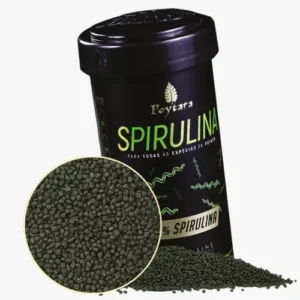 Ração Poytara Spirulina 40% Black Line 120g Sem Corantes