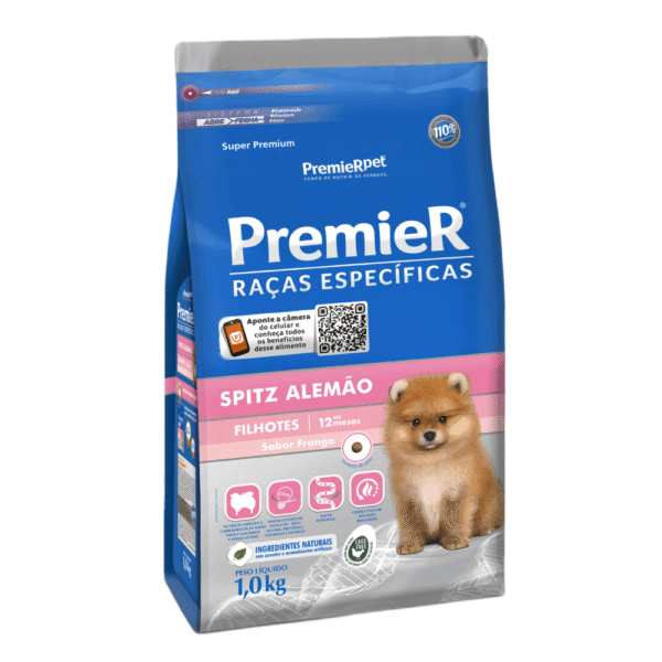 PREMIER SPITZ ALEMAO FILHOTES 1,0 KG