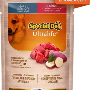 SACHE S DOG ULTRA SEN 7+ CARNE 100G