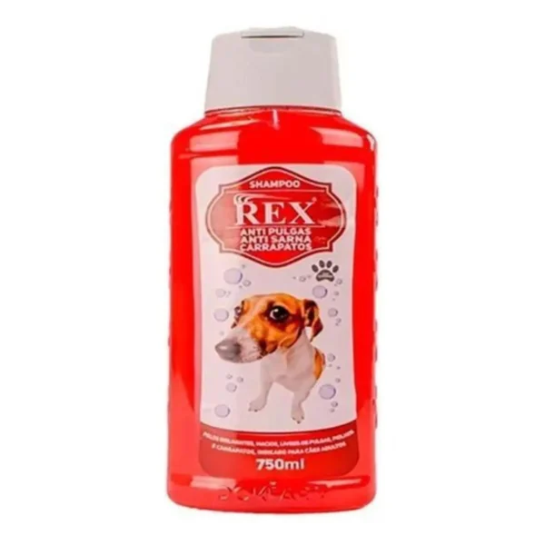 SHAMPOO REX ANTI PULGAS 750 ML