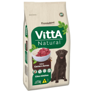VITTA NATURAL CAES ADULTOS CARNE/ARROZ 15 KG