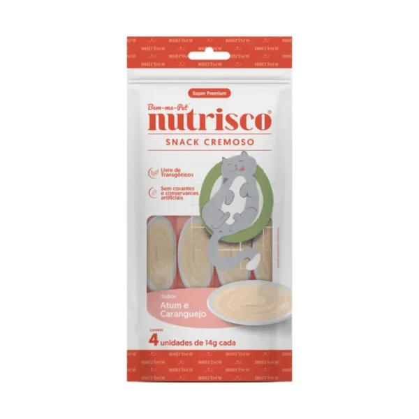 SNACK CREMOSO NUTRISCO 56G ATUM E CARANGUEJO