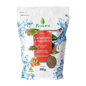 Ração Poytara Carnivoros De Superficie 800 G