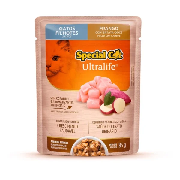 SACHE SPECIAL CAT ULTRA FILH FRANGO 85G