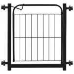 GRADE PORTÃO PROTEÇÃO PARA PETS C/ EXTENSOR 69CM PRETO