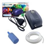 BOMBA DE AR COMPRESSOR P/ ÁQUARIOS OCEANMAX 3L/M -110V