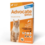 ADVOCATE ANTIPULGAS P/ GATOS 1 BISNAGA - 0,4ML