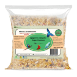 P/Agapornis e Calopsita 100% PURO -Super Premium- 500g