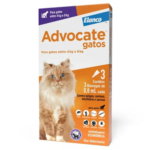 ADVOCATE ANTIPULGAS P/ GATOS 1 BISNAGA - 0,8ML