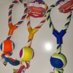 BRINQUEDO  CORDA ARGOLA COM BOLA 38CM