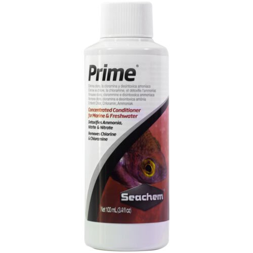 Seachem Prime 100ml Condicionador Remove Cloro Amônia Top