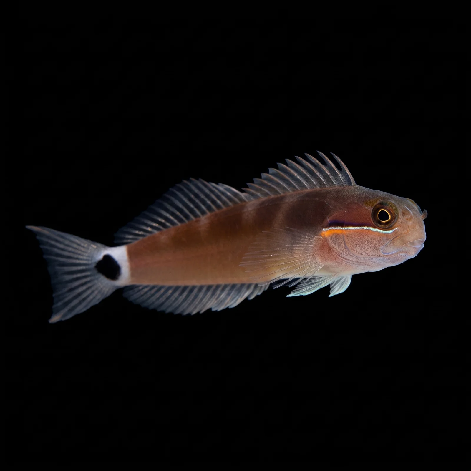 Tailspot Blenny — foto de referência